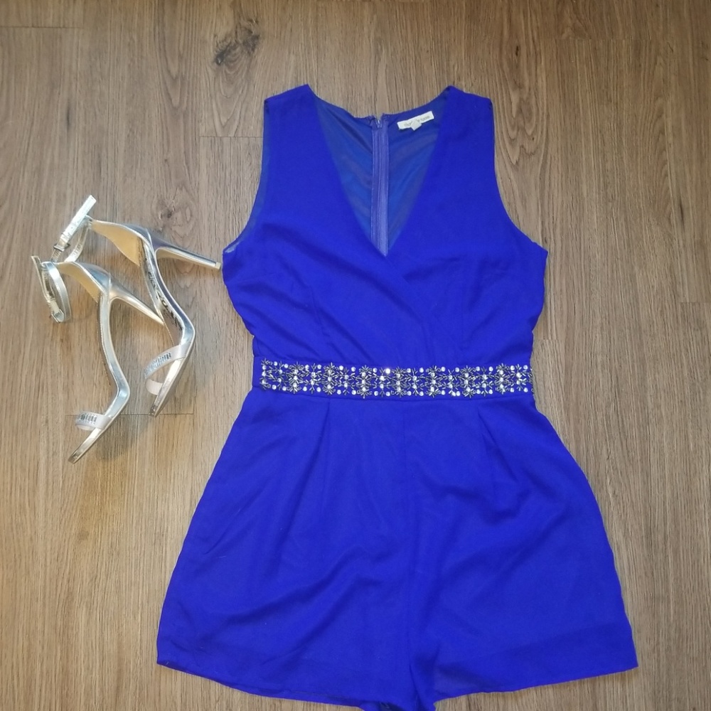 Cobalt Romper